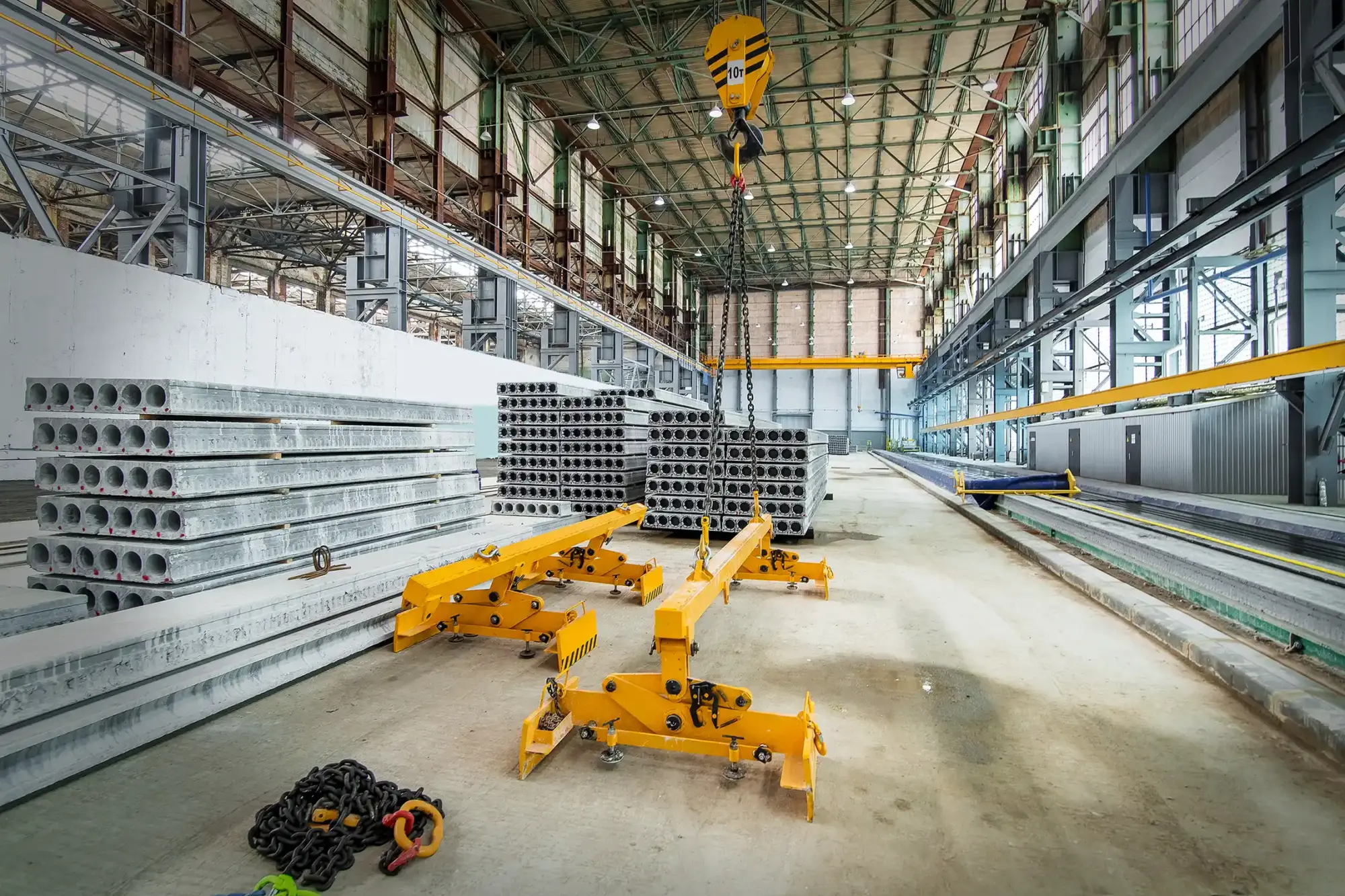QleanAir air cleaners at prefab facility