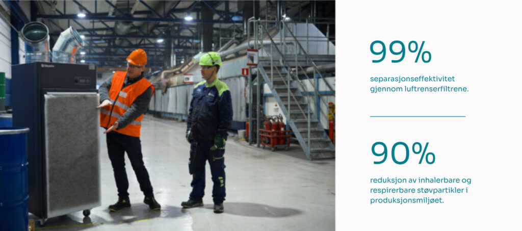 industrielle luftrensere
